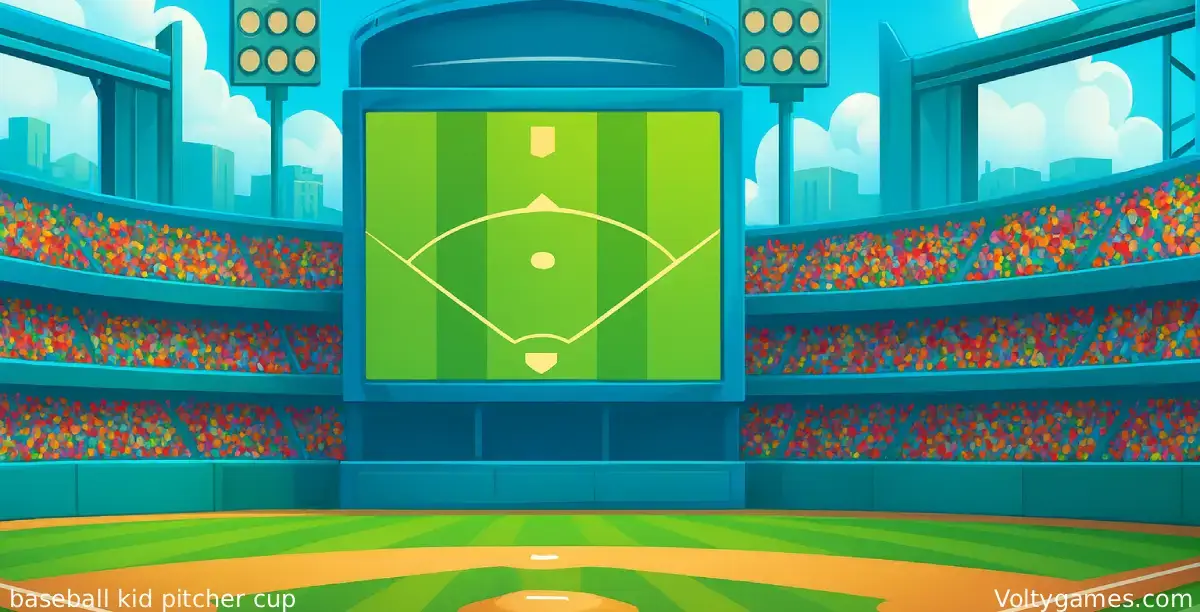 baseball kid pitcher cup