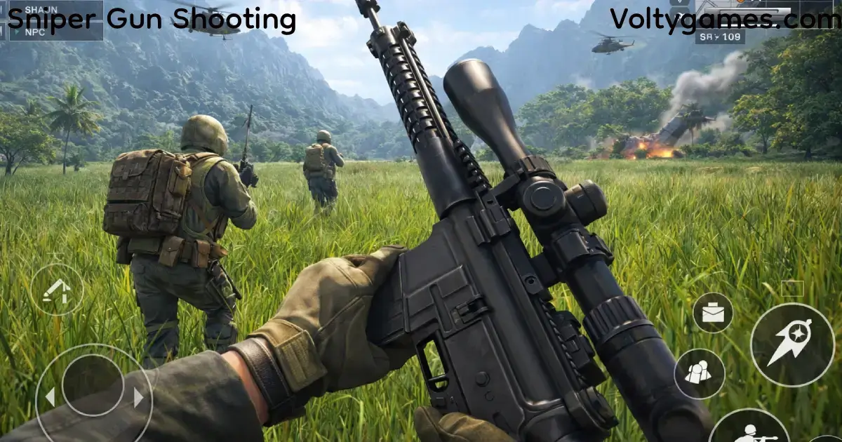 Sniper Gun Shooting